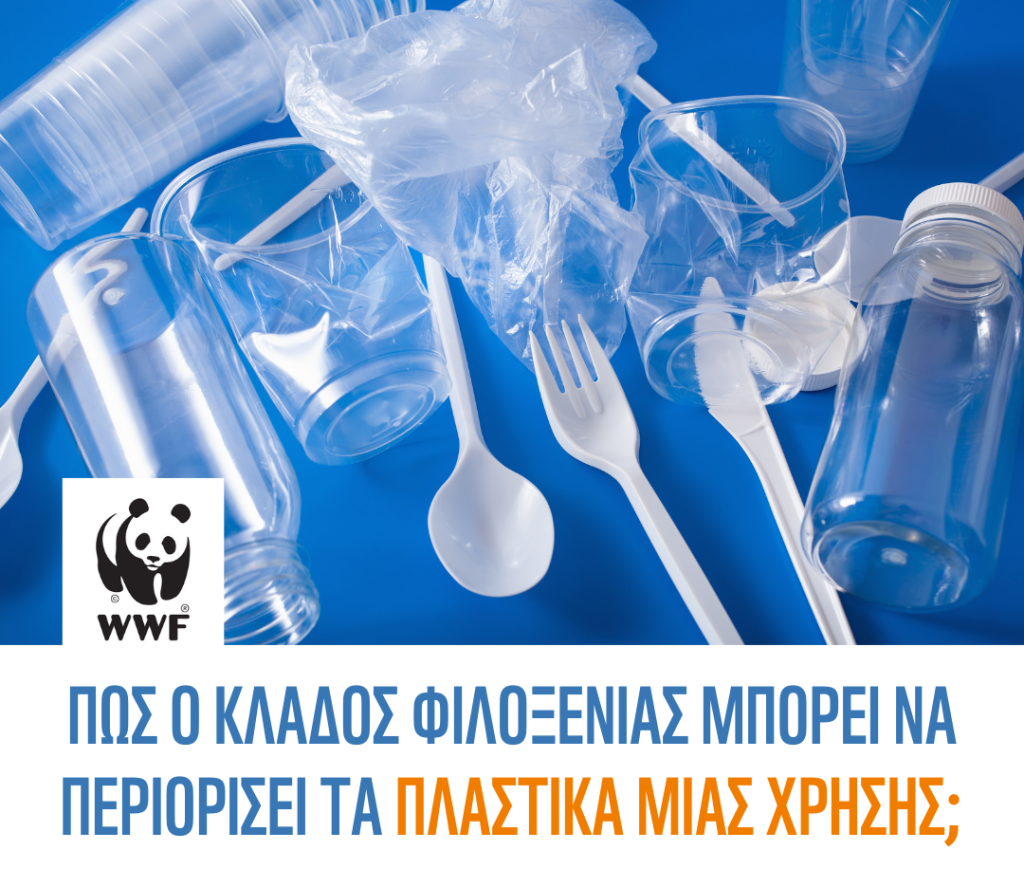 Διαδικτυακό σεμινάριο για τον περιορισμό των πλαστικών μιας χρήσης από τον κλάδο φιλοξενίας